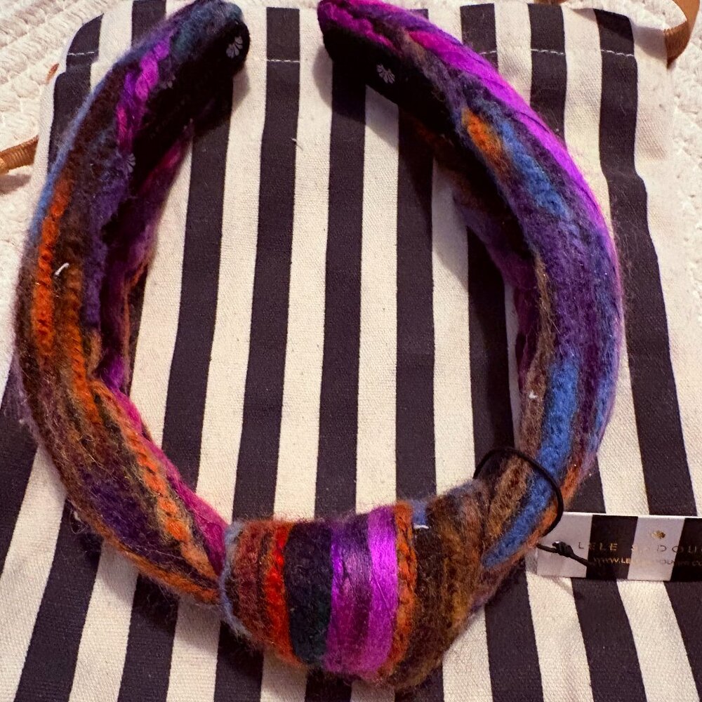 Lele Sadoughi headbands | Mixed Yarn